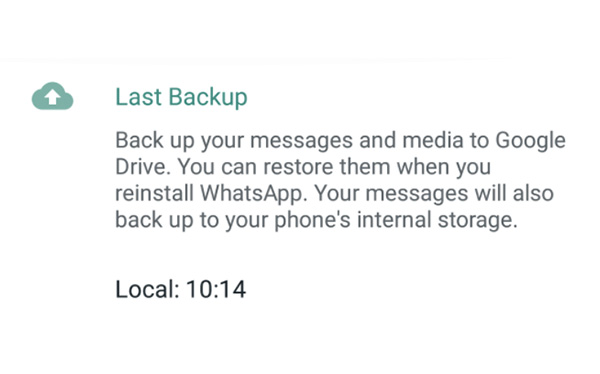 WhaTracker-Datenbank duplizieren